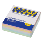 Блок паперу для записів Buromax Люкс Декор 90х90х30 мм, не склеєний (BM.2283)