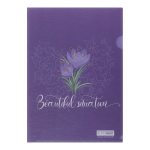 Папка-куточок А4 Buromax Arabeski 180 мкм матовий непрозорий пластик (BM.3967-07)