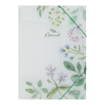 Папка на гумках А4 Buromax Arabeski матовий непрозорий пластик (BM.3969-14)