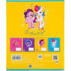 Зошит шкільний Kite My Little Pony LP22-235, 12 аркушів, коса лінія