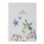 Зошит для записів B5 Buromax Arabeski 80 аркушів в лінію пластикова обкладинка (BM.2586-12)