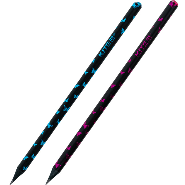 Олівець графітний з кристалом Kite Butterfly K24-059-2 - фото 1
