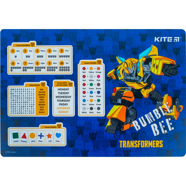 Підкладка настільна Kite Transformers TF23-207 - фото 1