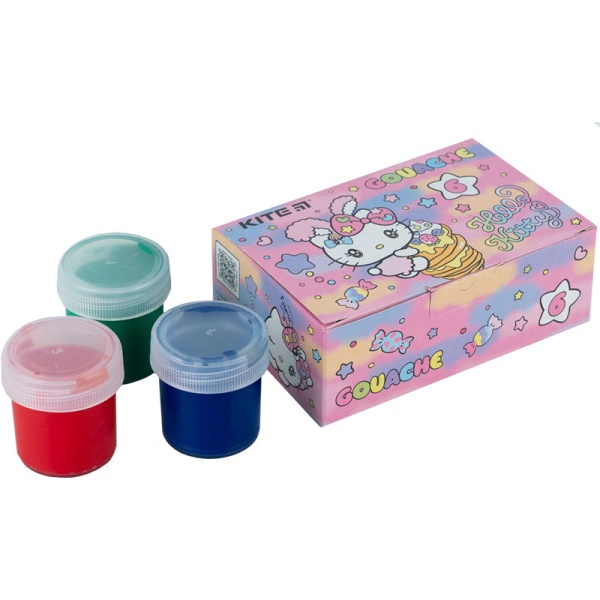 Гуаш Kite Hello Kitty HK23-062, 6 кольорів - фото 2
