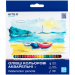 Олівці кольорові акварельні Kite Classic K-1050, 24 шт.