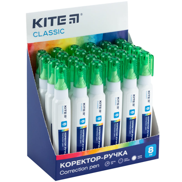 Коректор-ручка Kite Classic K-012, 8 мл - фото 2
