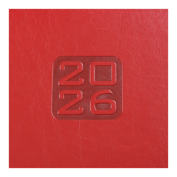 Щоденник 2026 Buromax A5 Bravo Червоний - фото 5