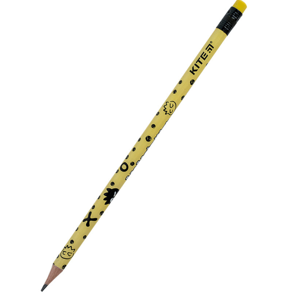 Олівець графітний з гумкою Kite Bad Badtz-Maru HK24-056-2 - фото 2