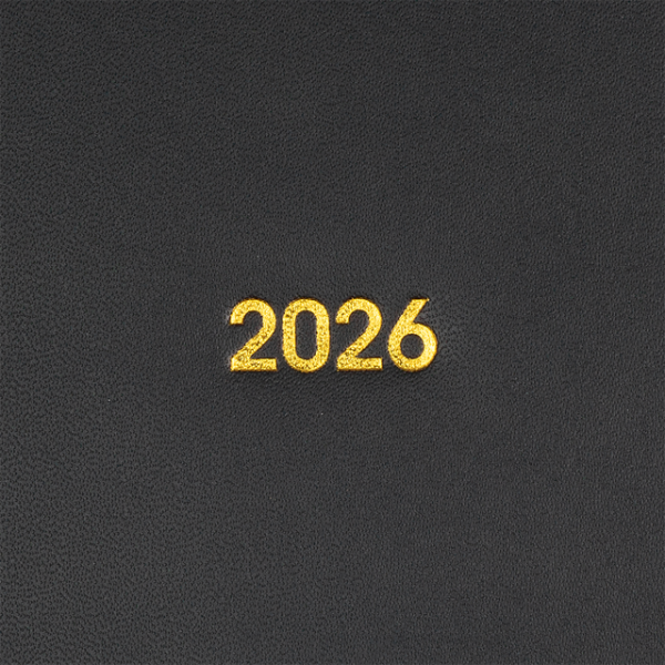 Щоденник датований 2026 А5 Buromax чорний  - фото 2