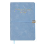 Щотижневик датований 2026 Buromax Velour A5 136 сторінок блакитний