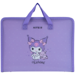 Папка-портфель на блискавці Kite Kuromi HK24-202, 1 відділення, A4