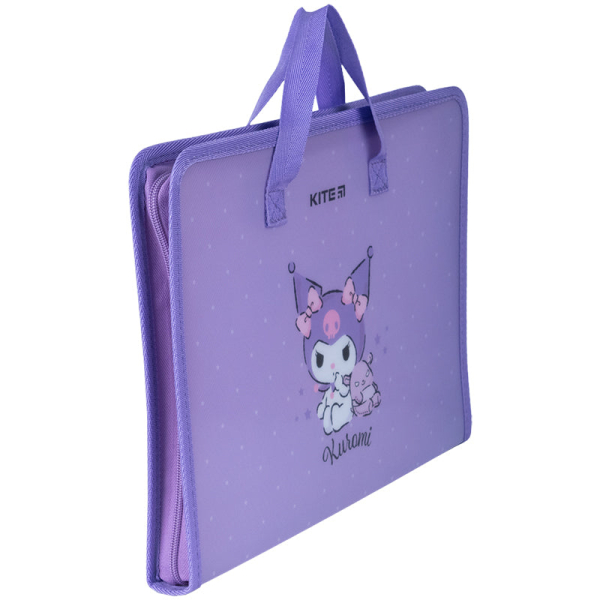 Папка-портфель на блискавці Kite Kuromi HK24-202, 1 відділення, A4 - фото 2