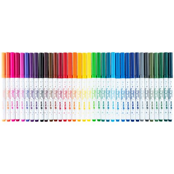 Фломастери Kite Creative Superwashable K-1154, 36 кольорів - фото 2