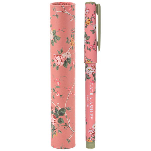 Ручка кулькова Axent Laura Ashley Синя в картонному пеналі  - фото 2