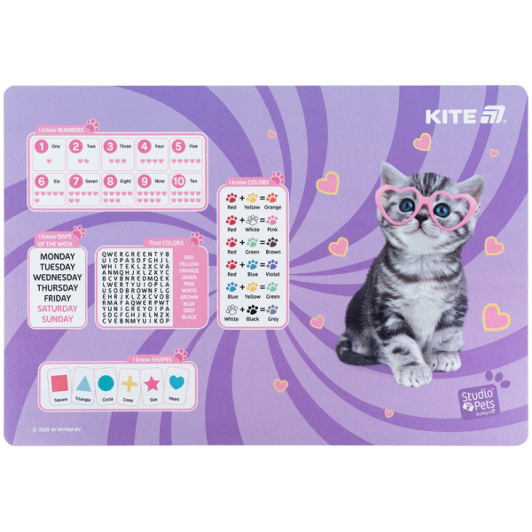 Підкладка настільна Kite Studio Pets SP25-207 - фото 1