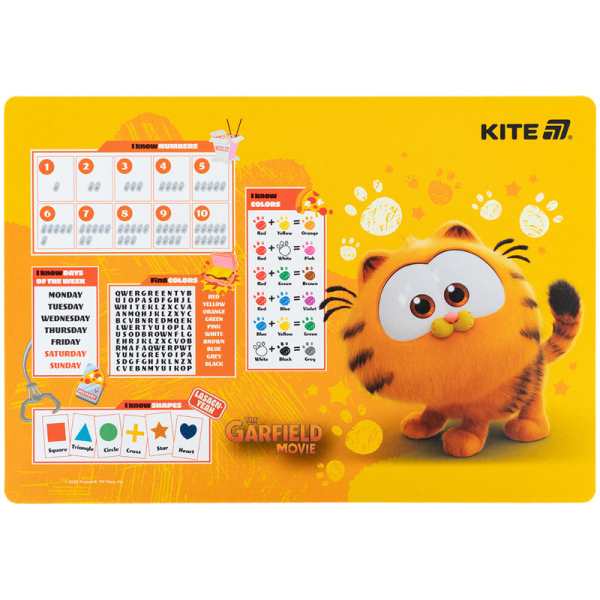 Підкладка настільна Kite Garfield GF25-207 - фото 1