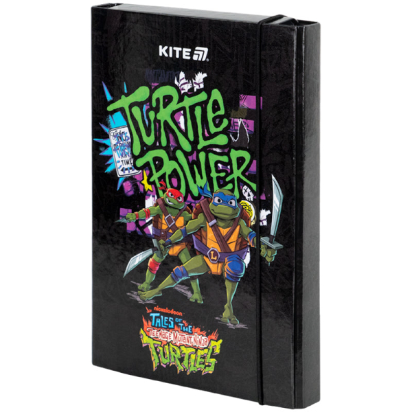 Папка для зошитів на гумці Kite Ninja Turtles NT25-210, картон - фото 2