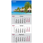 Календар настінний квартальний 2026 1 пружина