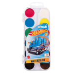 Фарби акварельні Kite Hot Wheels HW25-061, 12 кольорів