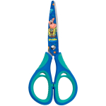 Ножиці дитячі з гумовими вставками і малюнком на лезі Kite Sponge Bob SB25-148, 13 см