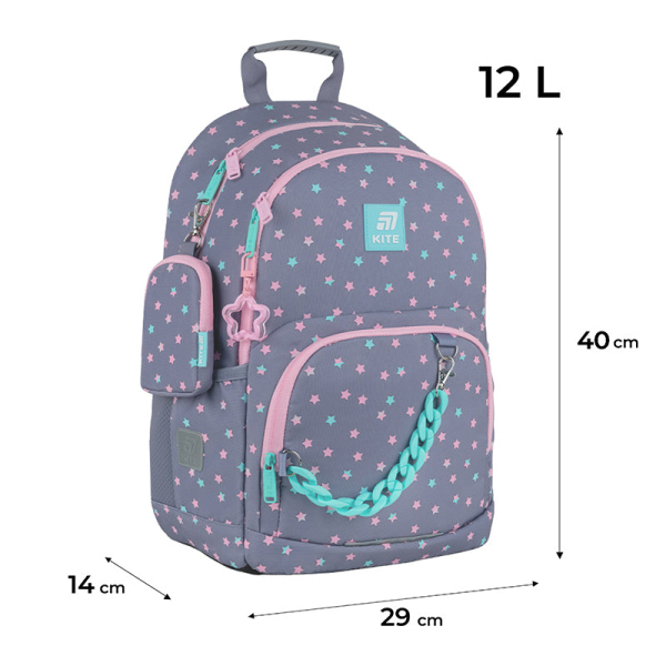 Рюкзак шкільний Kite Education Kawaii Stars K25-585M-2 - фото 3