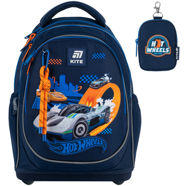 Рюкзак шкільний Kite Education Hot Wheels HW25-724S - фото 5