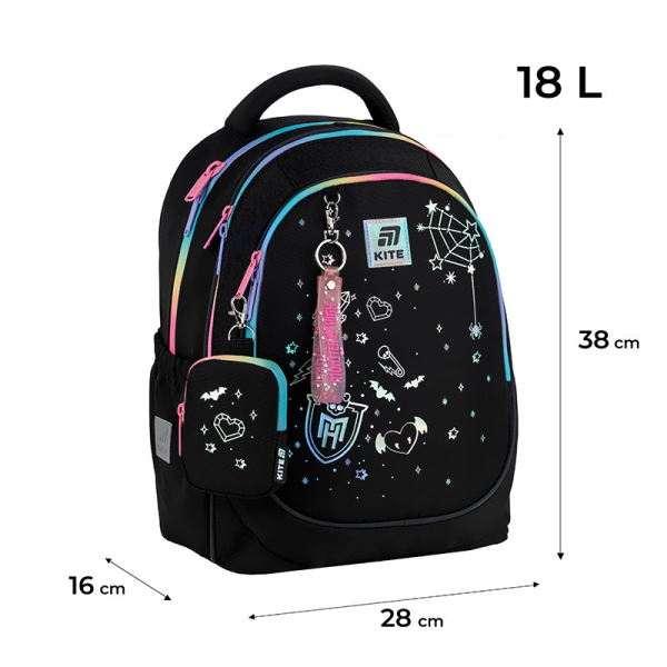 Рюкзак шкільний Kite Education Monster High MH25-700M - фото 4