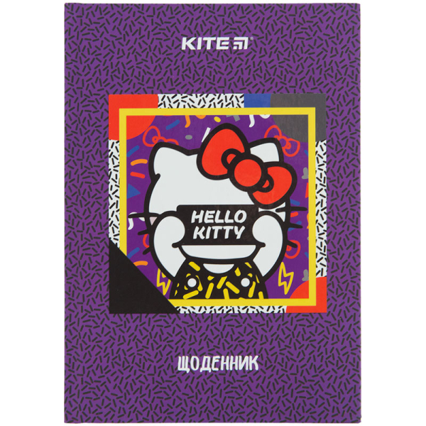 Щоденник шкільний Kite Hello Kitty HK22-262-2, тверда обкладинка