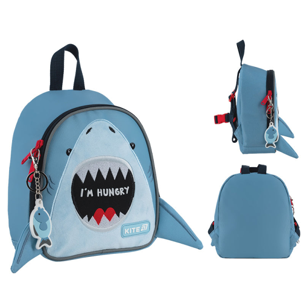 Рюкзак дитячий Kite Kids Hungry Shark K25-538XXS - фото 1