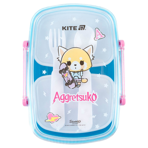 Ланчбокс з наповненням Kite Aggretsuko AR25-181, 750 мл - фото 4
