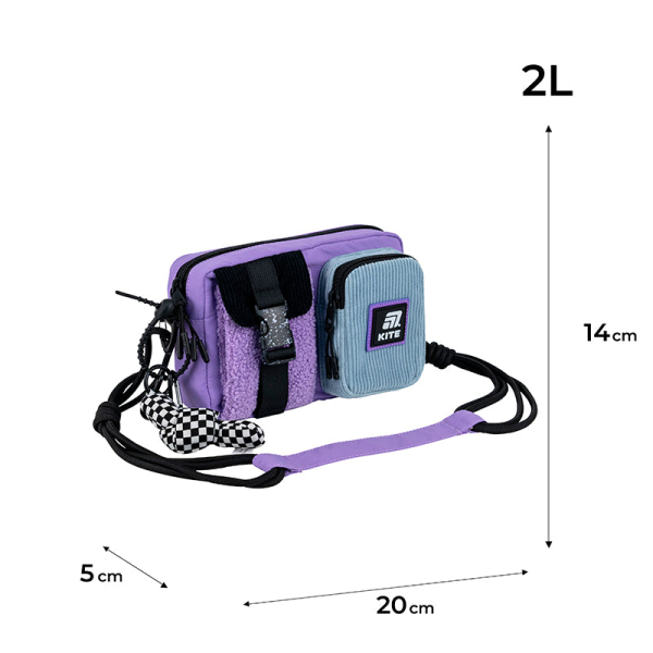 Сумка-кроссбоди Kite Education teens K25-2522-2 - фото 2