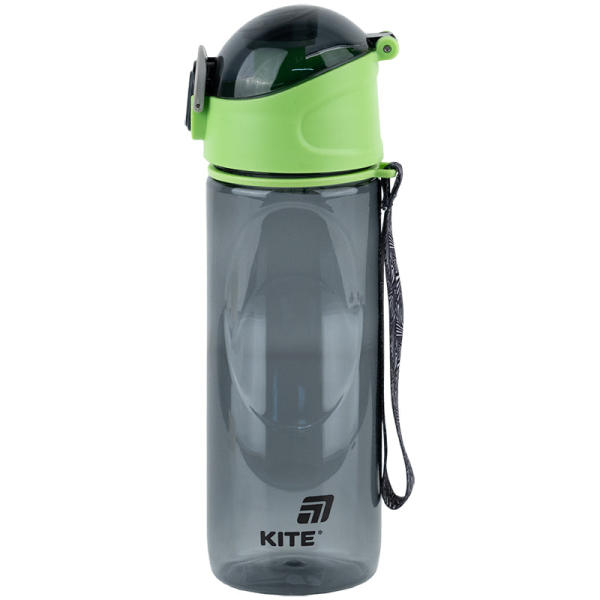 Пляшечка для води Kite K25-400-2, 530 мл, сіра - фото 1