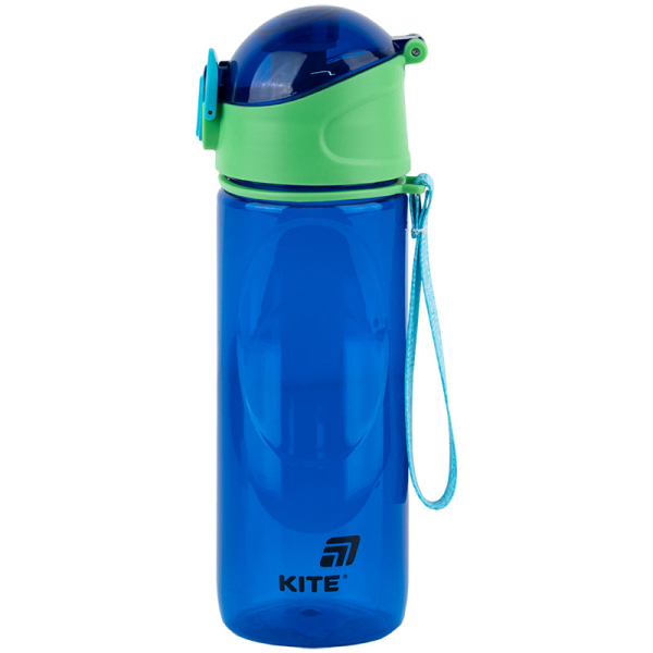 Пляшечка для води Kite K25-400-3, 530 мл, синя - фото 1