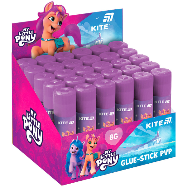 Клей-олівець з індикатором PVP Kite My Little Pony LP25-130, 8 г - фото 1