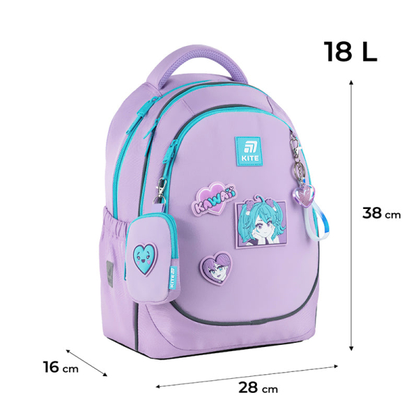 Рюкзак шкільний Kite Education Kawaii Love K25-700M-6 - фото 2