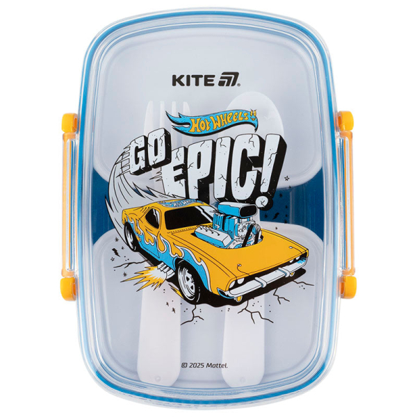 Ланч-бокс з наповненням  Kite Hot Wheels HW25-181, 750 мл - фото 3