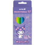 Олівці кольорові Kite Kuromi HK25-051-2, 12 шт. Олівці кольорові Kite Kuromi HK25-051-2, 12 шт.