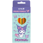 Олівці кольорові двосторонні Kite Kuromi HK25-054-2, 12 штук/24 кольори