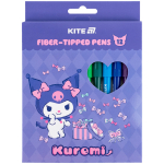 Фломастери Kite Kuromi HK25-447-2, 12 кольорів