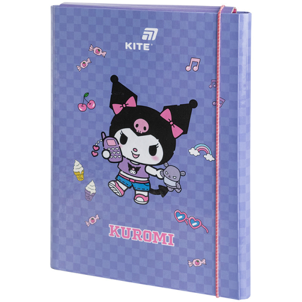 Папка для трудового навчання Kite Kuromi HK25-213-2, А4 - фото 1