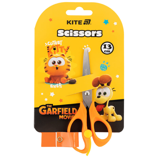 Ножиці дитячі з пружиною Kite Garfield GF25-129, 13 см - фото 1