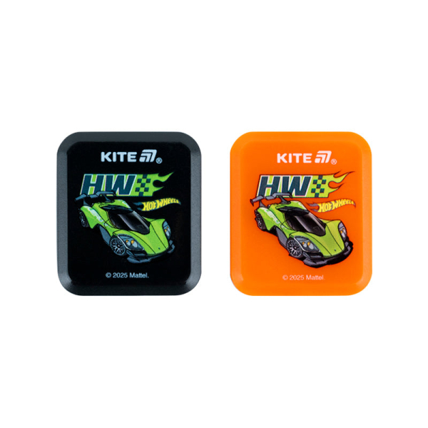 Точилка з контейнером прямокутна Kite Hot Wheels HW25-116 - фото 3