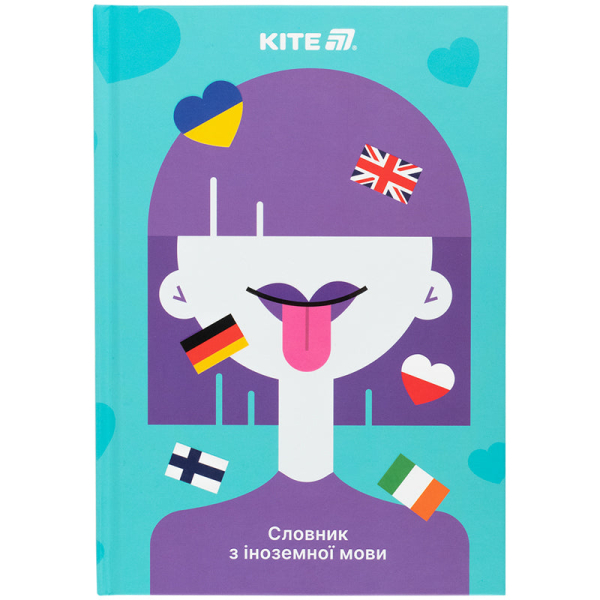 Словник для запису іноземних слів Kite Girl K25-407-1, 60 аркушів - фото 1