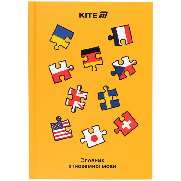 Словник для запису іноземних слів Kite Puzzle K25-407-3, 60 аркушів - фото 1