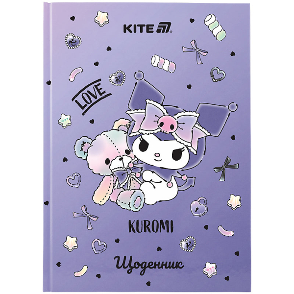 Щоденник шкільний Kite Kuromi HK25-262-4 - фото 1
