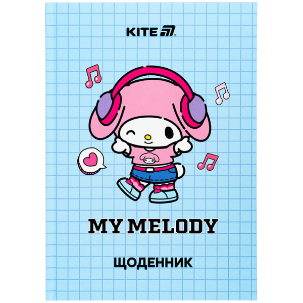 Щоденник шкільний Kite My Melody HK25-262-5, тверда обкладинка - фото 1