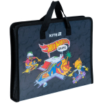 Папка-портфель на блискавці Kite Hot Wheels HW25-202, 1 відділення, A4