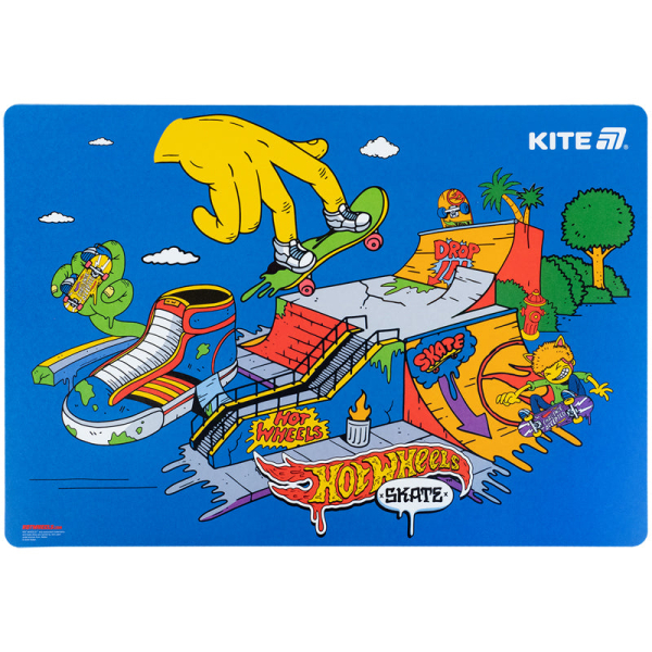 Підкладка настільна Kite Hot Wheels HW25-207-2 - фото 1