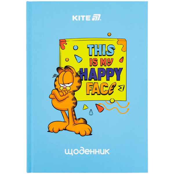 Щоденник шкільний Kite Garfield GF25-262, тверда обкладинка - фото 1