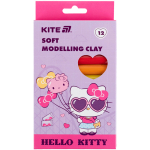 Пластилін восковий Kite Hello Kitty HK25-086 12 кольорів, 200 г Пластилін восковий Kite Hello Kitty HK25-086 12 кольорів, 200 г